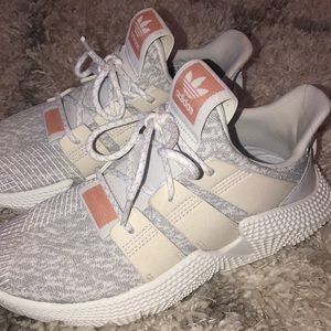 Adidas Prophere white sneakers